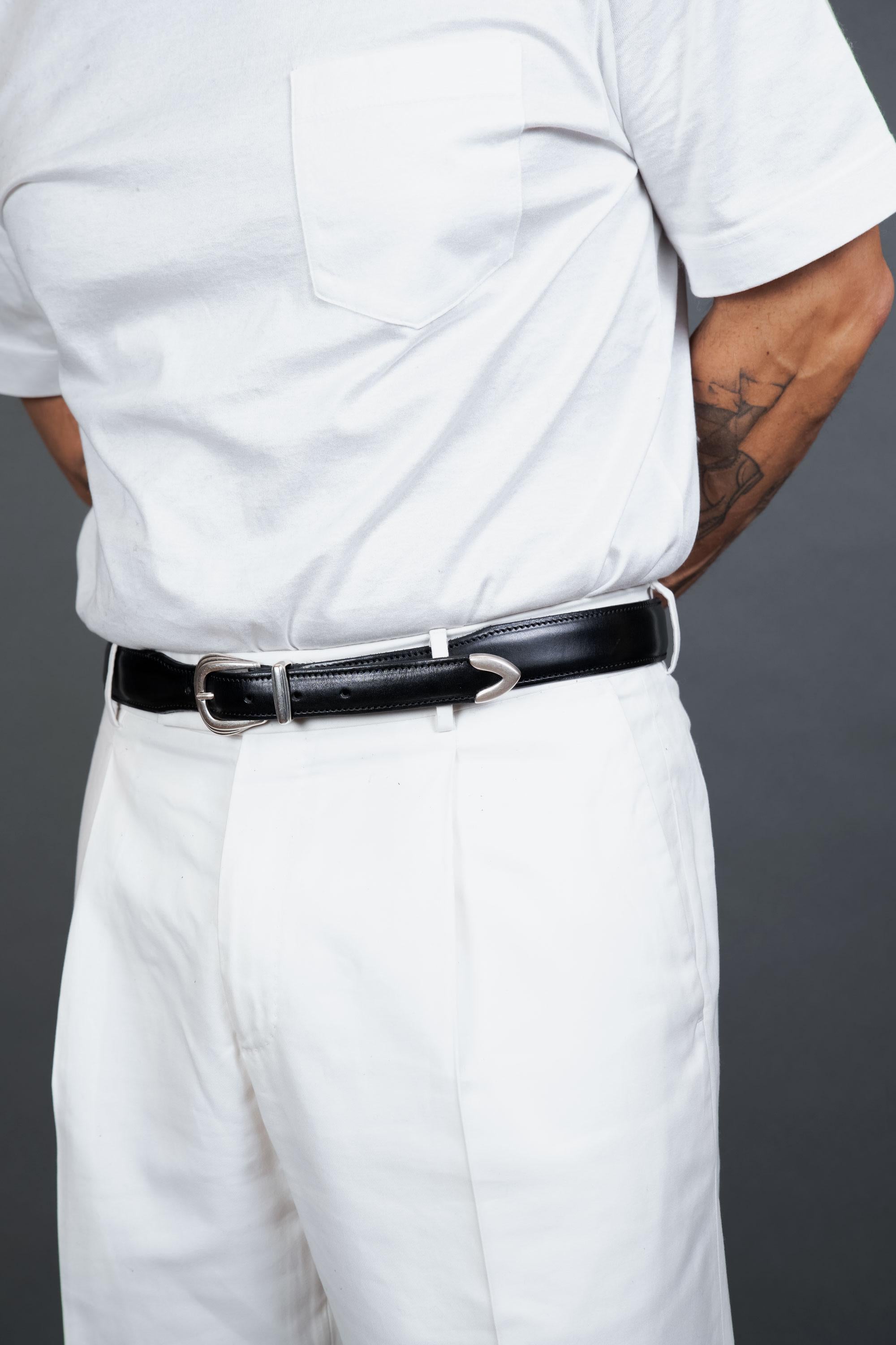 Cintura ALBERTO LUTI uomo 429 035 Nera 429 035 BULL NERO ALBERTO LUTI