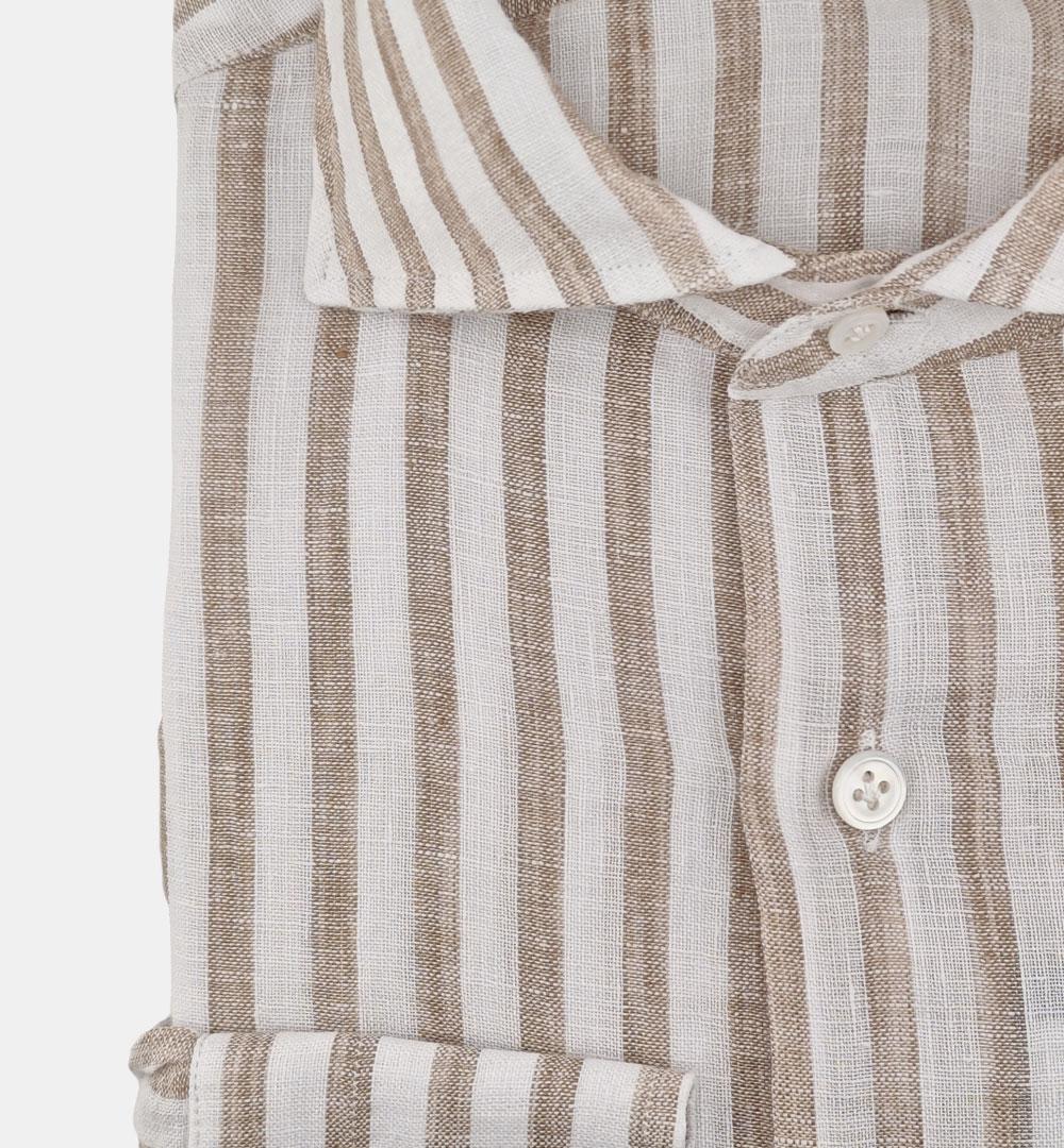 Camicia Giangi uomo 24073 marrone CAMICIA 2407 9 GIANGI