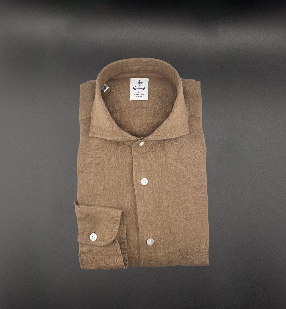 Camicia Giangi uomo 5703 moro 5703 9401 8 MORO GIANGI