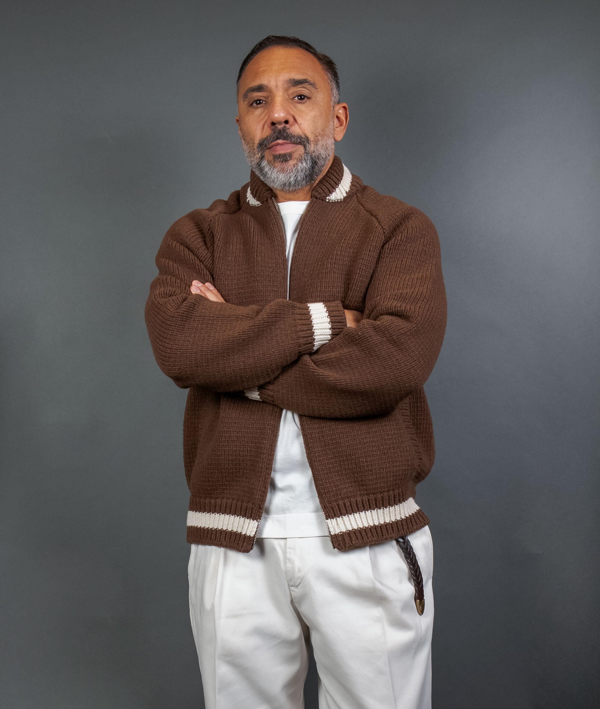 Bomber CIRCOLO uomo 5164 Marrone 5164 1155 CIOCCOLATO CIRCOLO