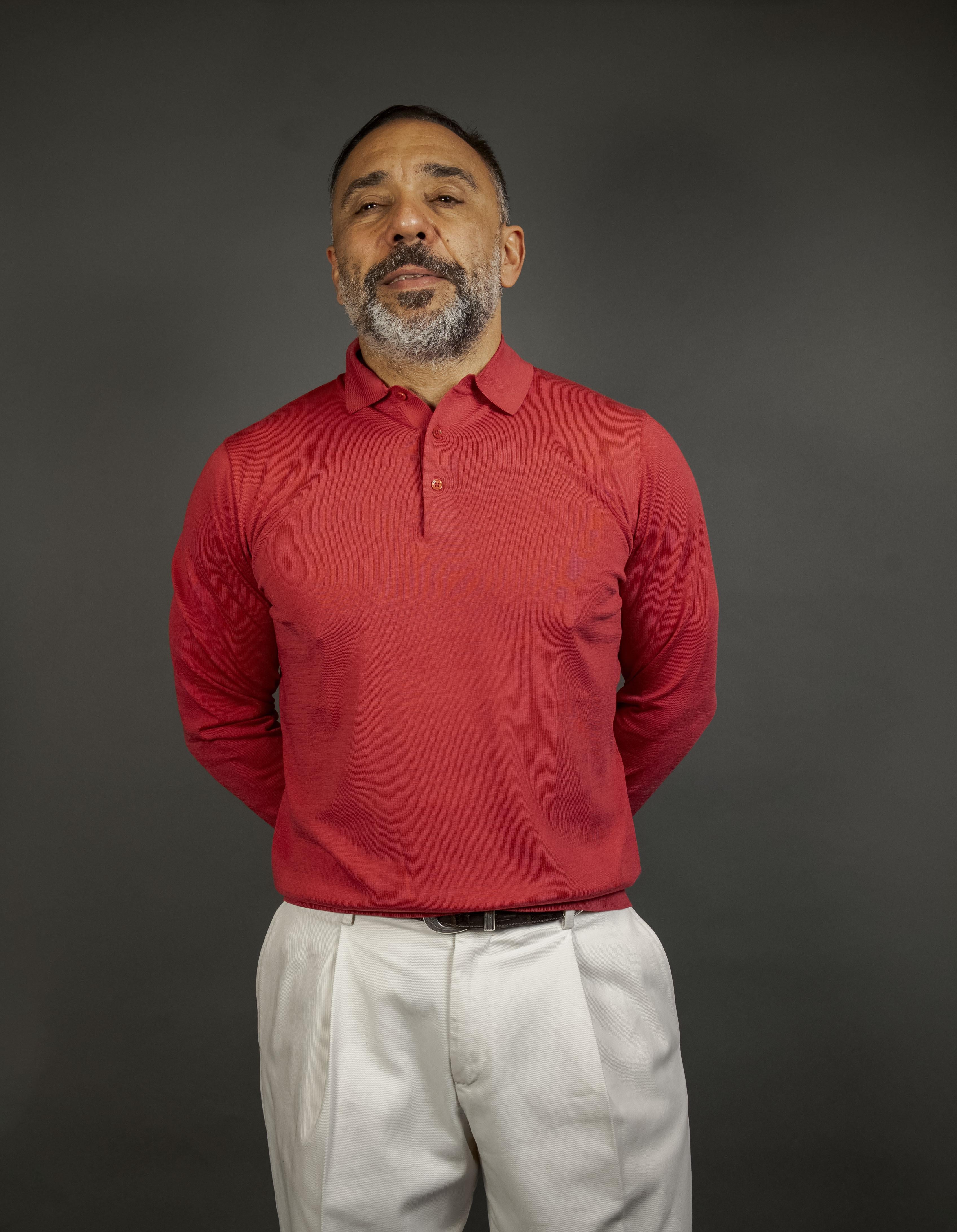 Polo Kangra uomo 1004 03 lampone 1004 03 018 LAMPONE KANGRA