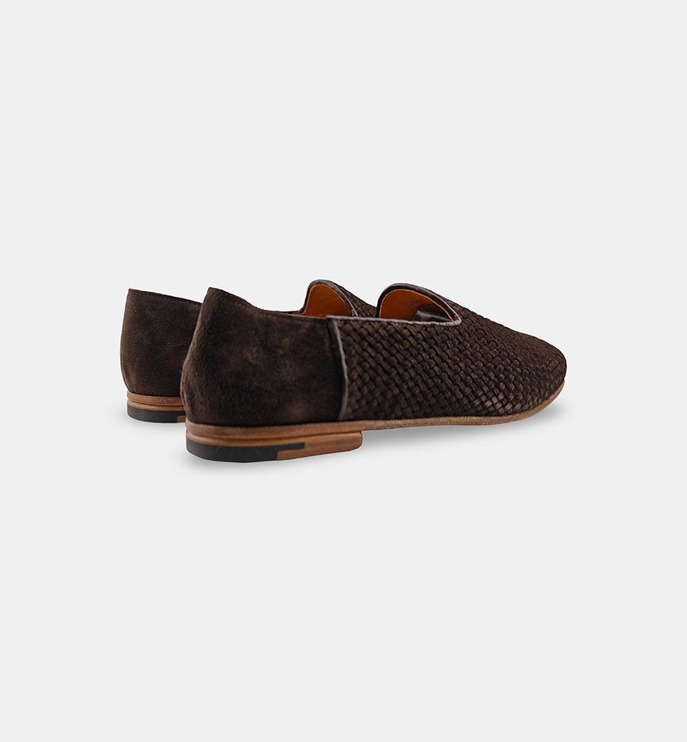 Mocassini Premiata uomo 32406 testa di moro 32406 TRECCIA PREMIATA