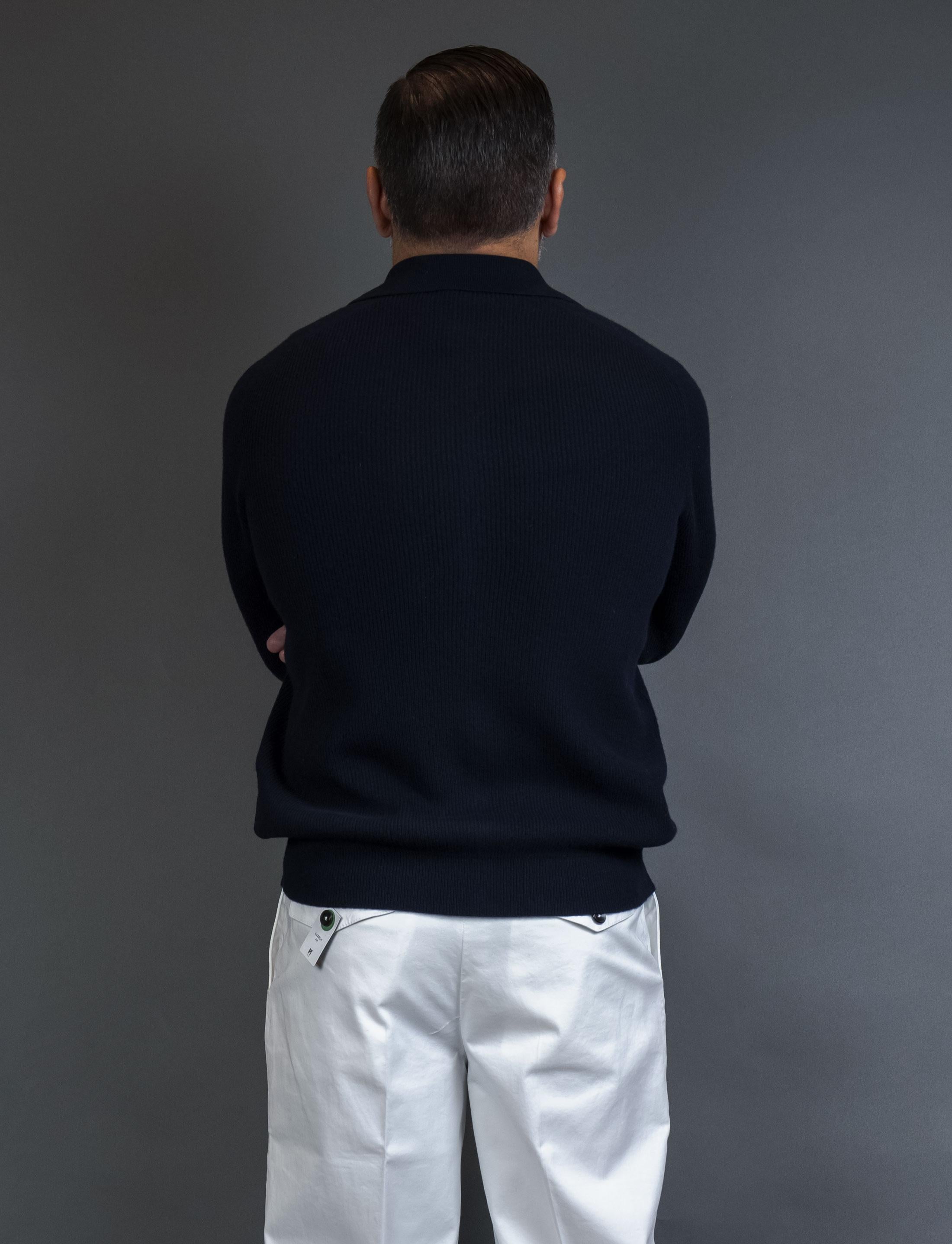 Cardigan CLAQ uomo CQ920024 Blu CQ920024 BLUE CLAQ