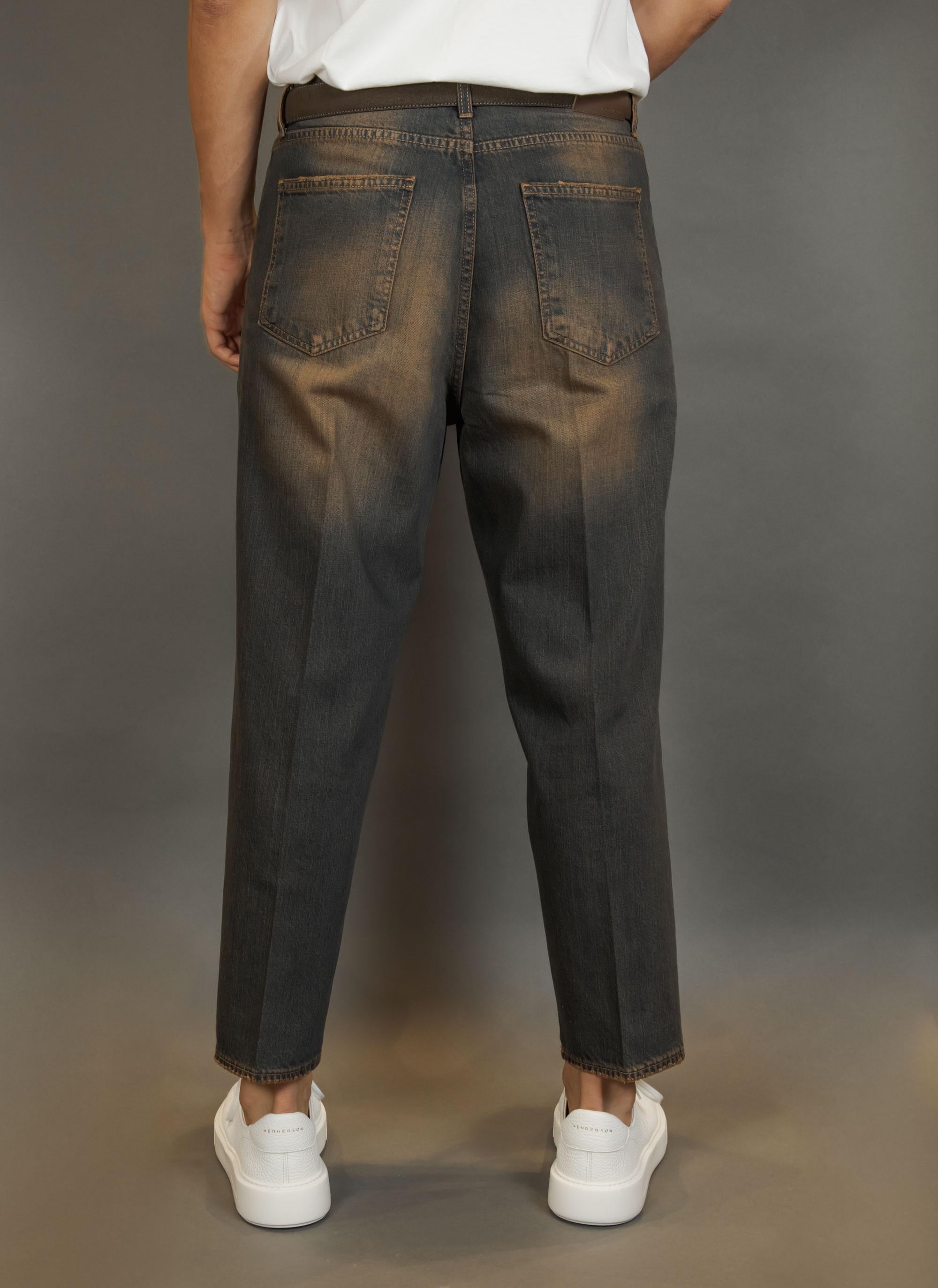 Jeans BONHEUR uomo OSAKA Nero OSAKA L BR DENIM BONHEUR