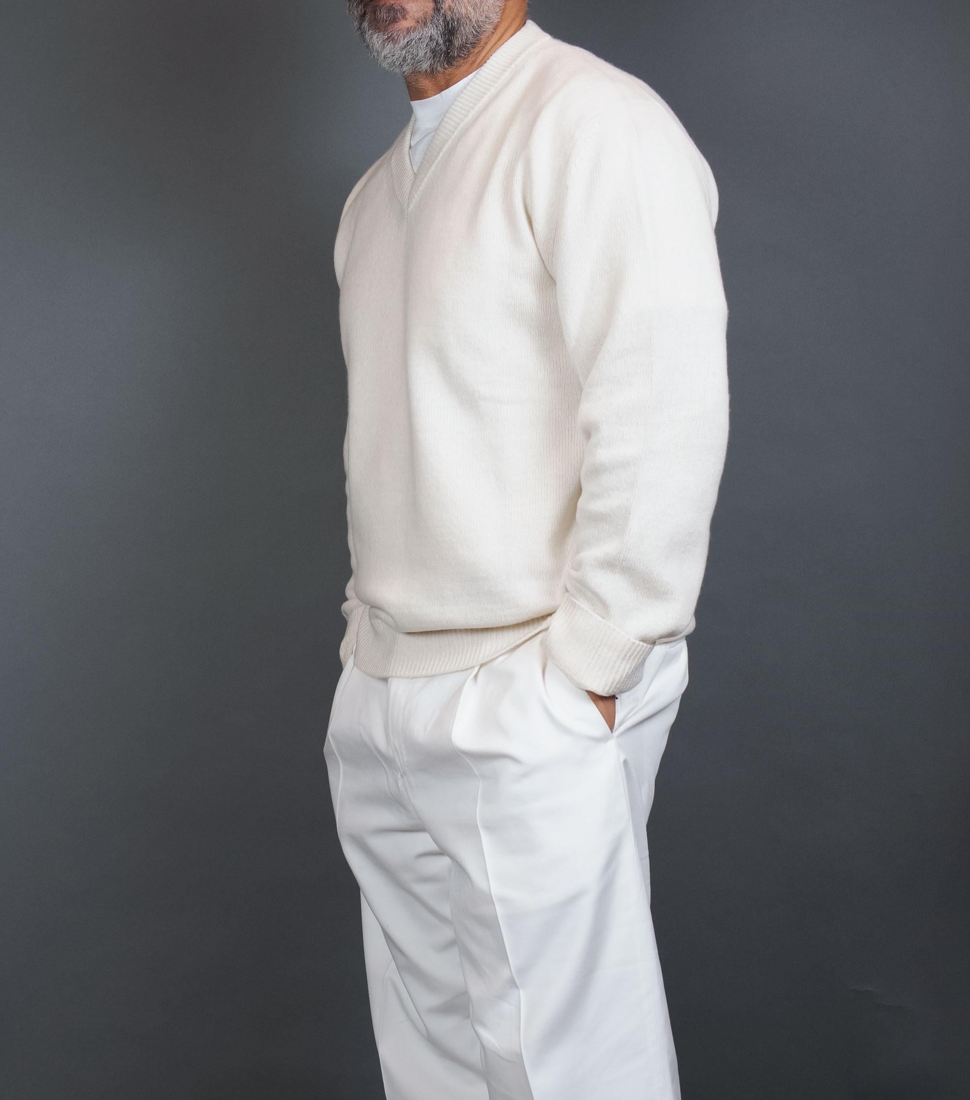 Maglione DANIELE FIESOLI uomo 3371 Bianco 3371 0100 NUVOLA DANIELE FIESOLI