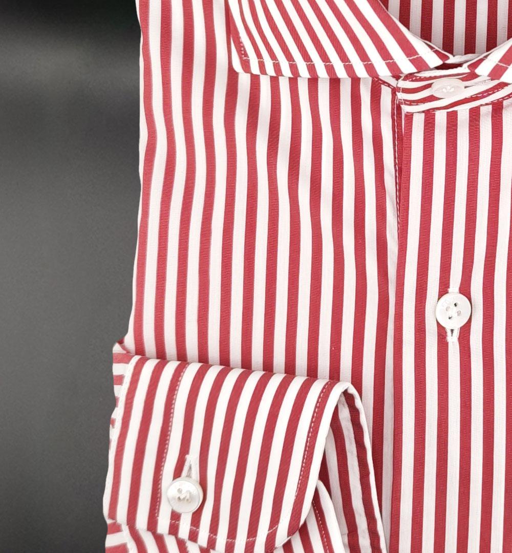 Camicia Barba uomo K1U13P0150112 Rossa K1U13P0150112 05 RIGA BORDO BARBA