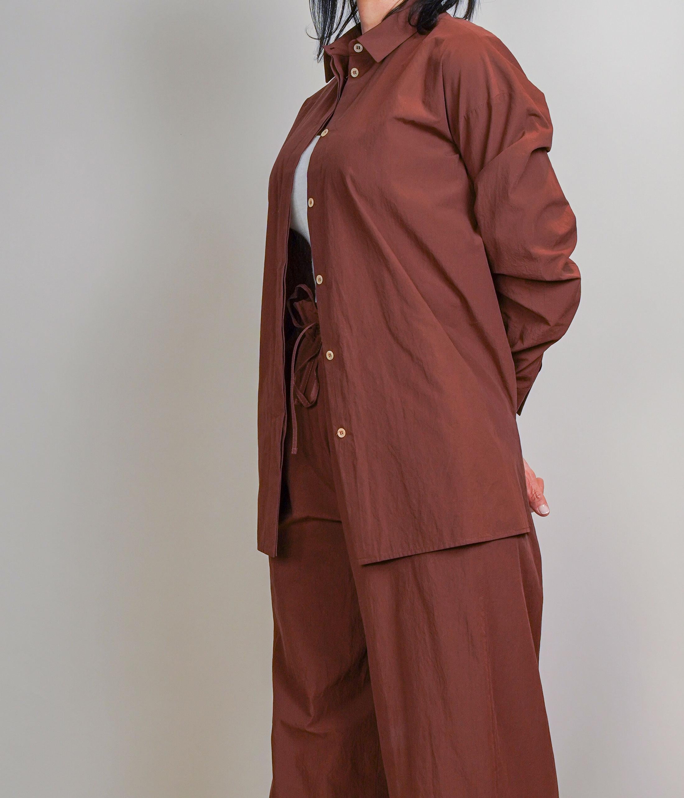 Camicia Pt Torino donna Gaia marrone GAIA FT69 0165 PT TORINO
