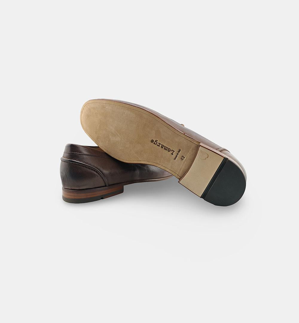 Mocassini Lemargo uomo J01A salice testa di moro JA01A SALICE TDM LEMARGO