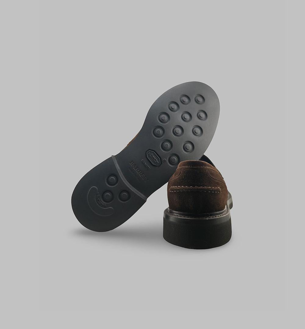 Mocassino Barrett uomo 237U034.69 Testa di moro 237U034.69 PENNY TDM BARRETT