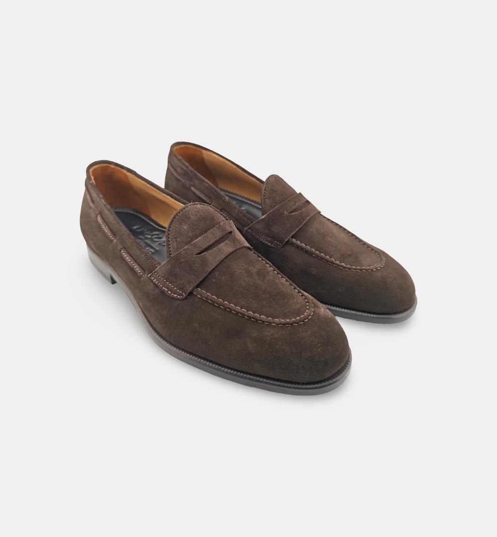 Mocassini Crisci uomo 3400 testa di moro 3400 CAMOSCIO CRISCI