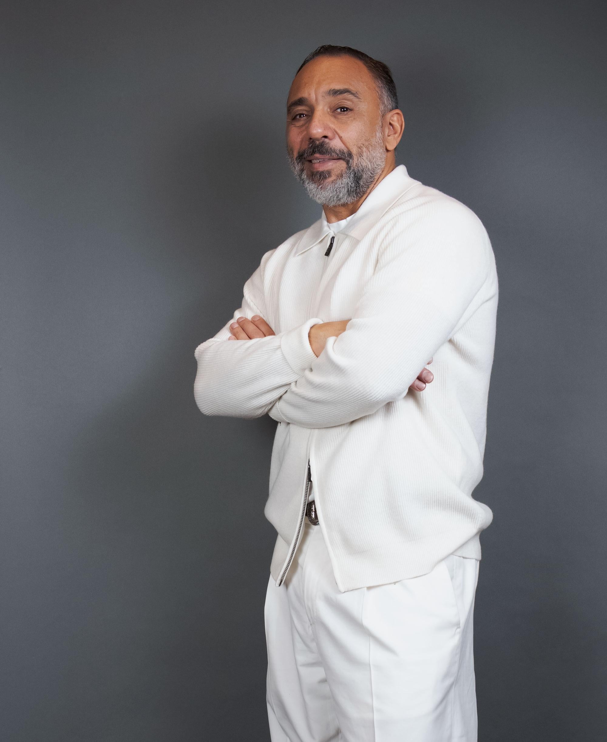 Cardigan CLAQ uomo CQ920024 Bianco CQ920024 BIANCO CLAQ