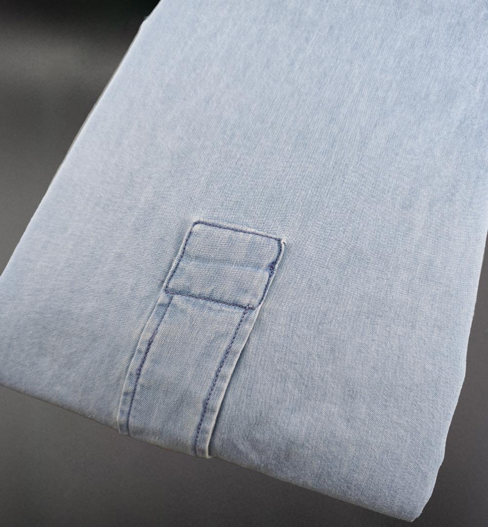 Camicia GIANGI X OFFICINE uomo POLO Denim POLO 01 DENIM GIANGI X OFFICINE