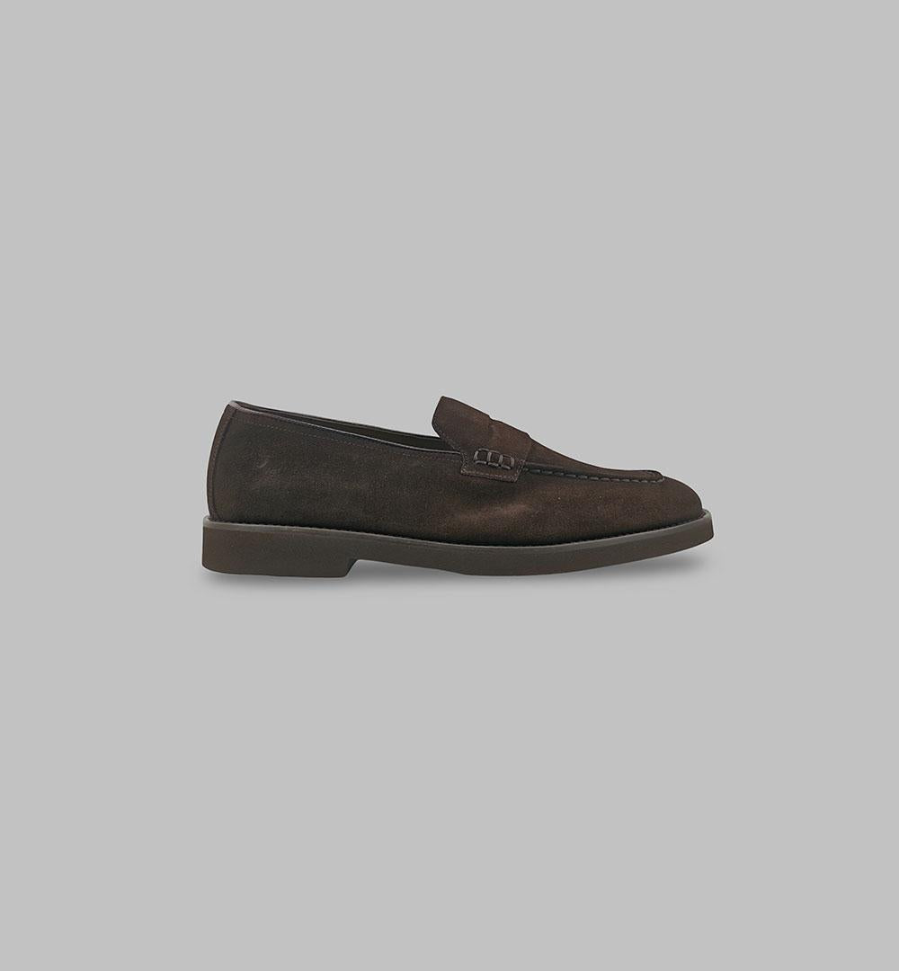 Mocassino Doucal's uomo 3361 TM23 testa di moro 3361 TM23 PENNY F.LIGHT DOUCAL'S