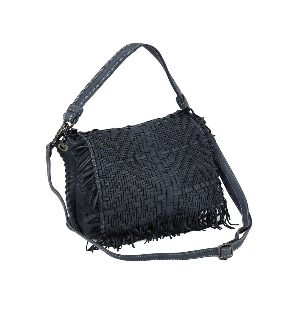 Borsa a spalla Reptile's house H793V15074 Tex blu H793V15867 TEX B REPTILE'S HOUSE