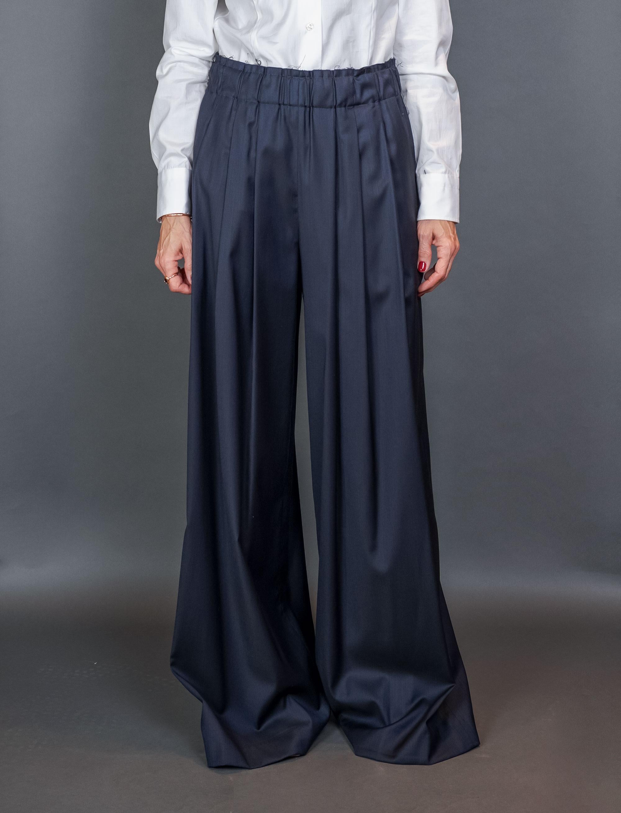 Pantalone PT TORINO donna BENEDETTA Blu BENEDETTA MA25 0360 PT TORINO