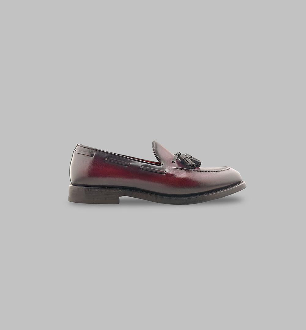 Mocassino Barrett uomo 211U047 bordeau 211U047.63 CHERRY NAP BARRETT