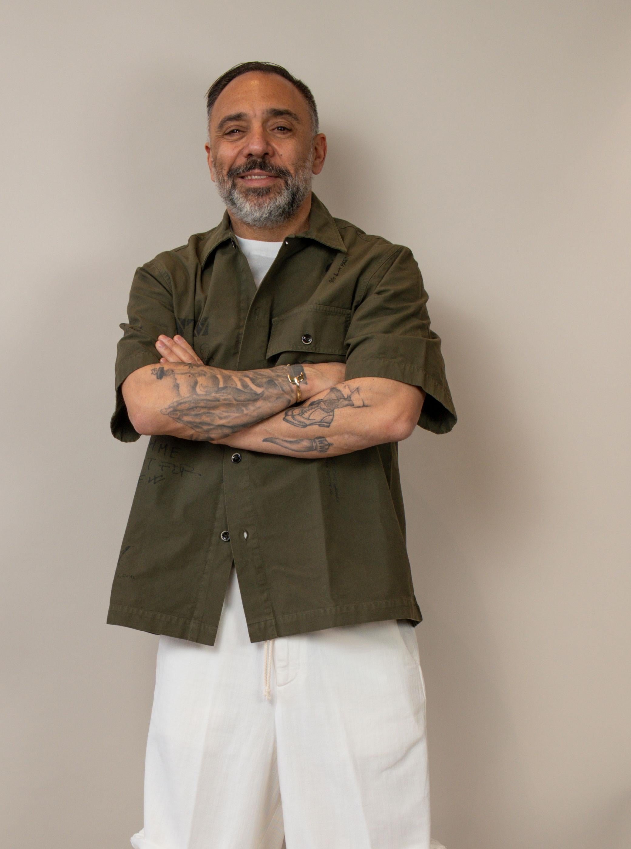 Camicia Nine in the morning uomo Max oliva MAX STAMPA OLIVA NINE INTHE MORNING