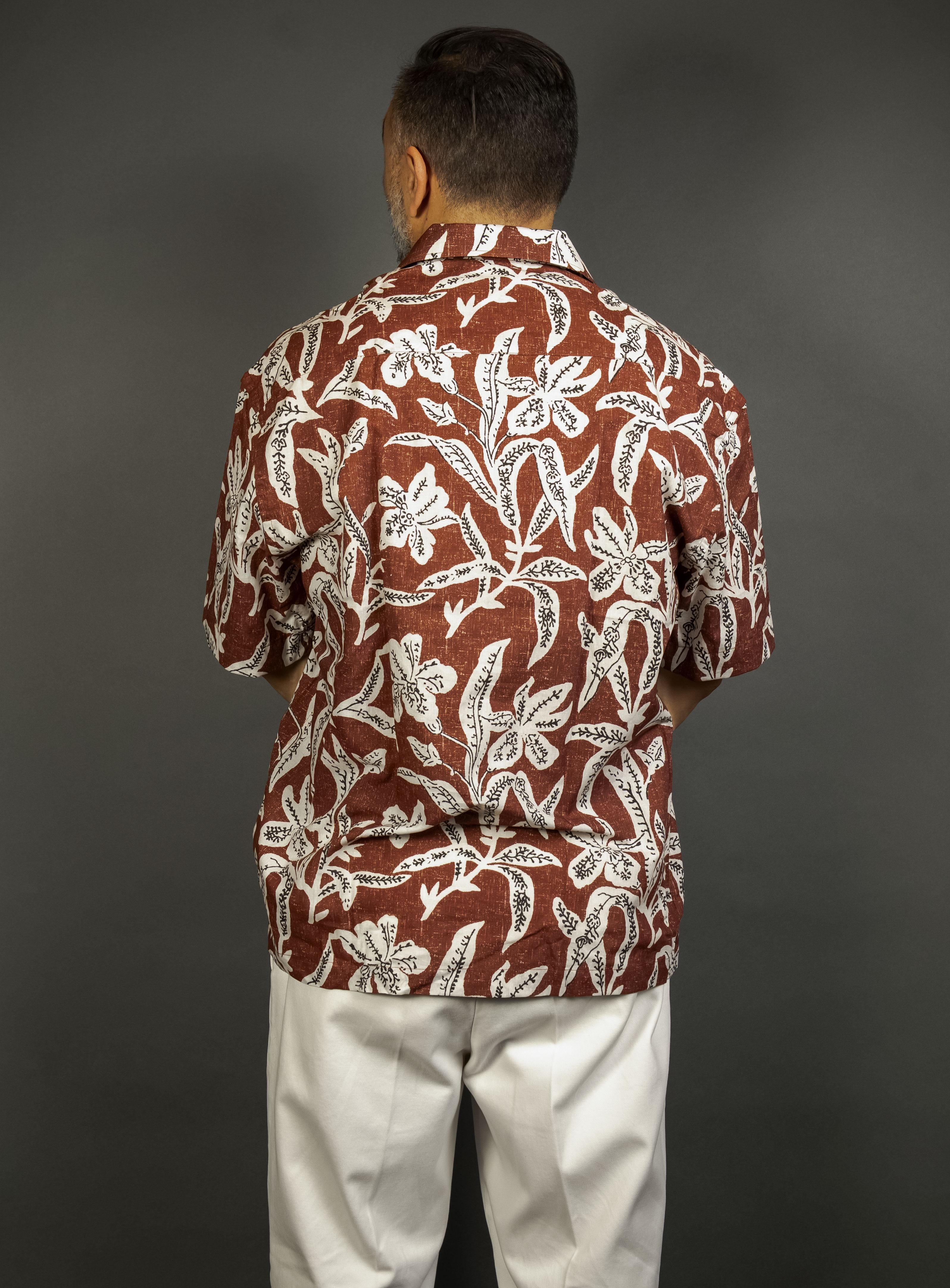 Camicia Altea uomo 4042 cotto 4042 63 COTTO ALTEA