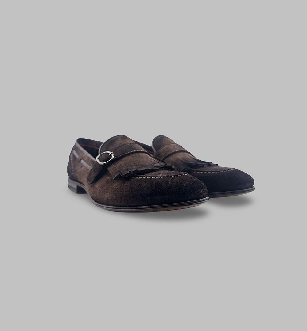 Mocassino Claudio Marini uomo 8237 testa di moro 8237 122 FRA FIBBIA CLAUDIO MARINI