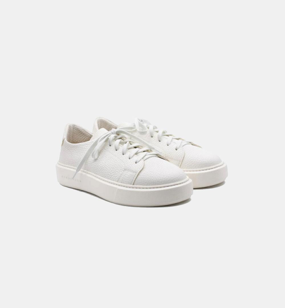 Sneakers Henderson uomo Chronos granello bianca in pelle CHRONOS.8 GRANELLO.BIA HENDERSON