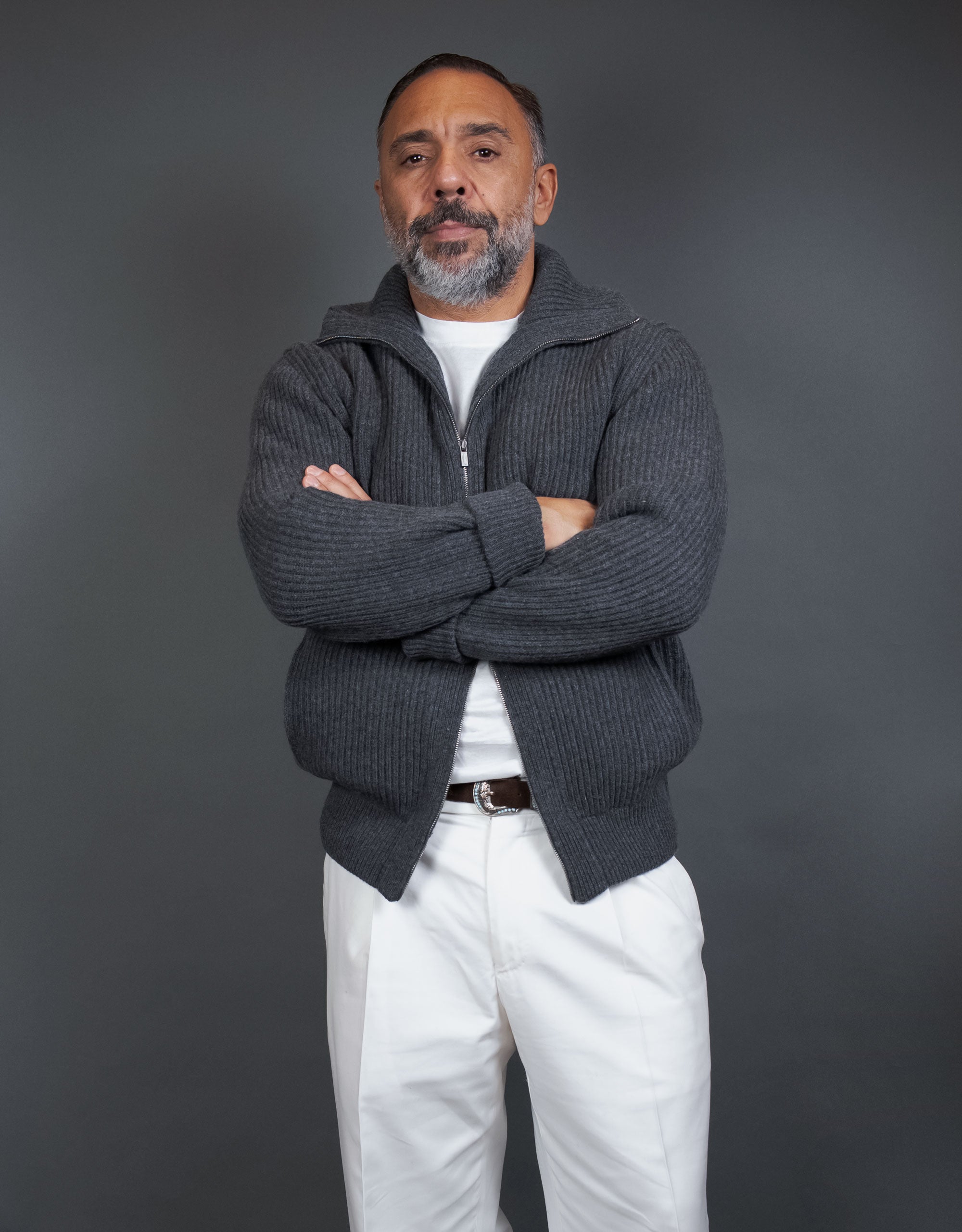 Cardigan ALTEA uomo 2561150 Grigio 2561150 89 GRIGIO ALTEA 