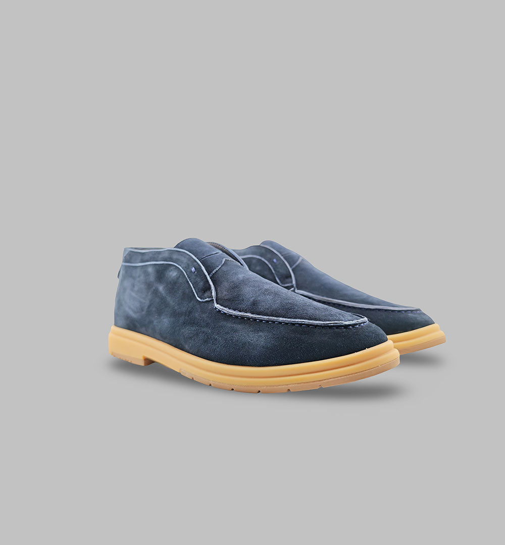 Polacchini ANDREA VENTURA uomo ZENIT80 Blu ZENIT80 SLIP ON BLU ANDREA VENTURA 