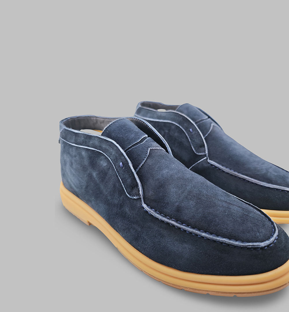 Polacchini ANDREA VENTURA uomo ZENIT80 Blu ZENIT80 SLIP ON BLU ANDREA VENTURA 