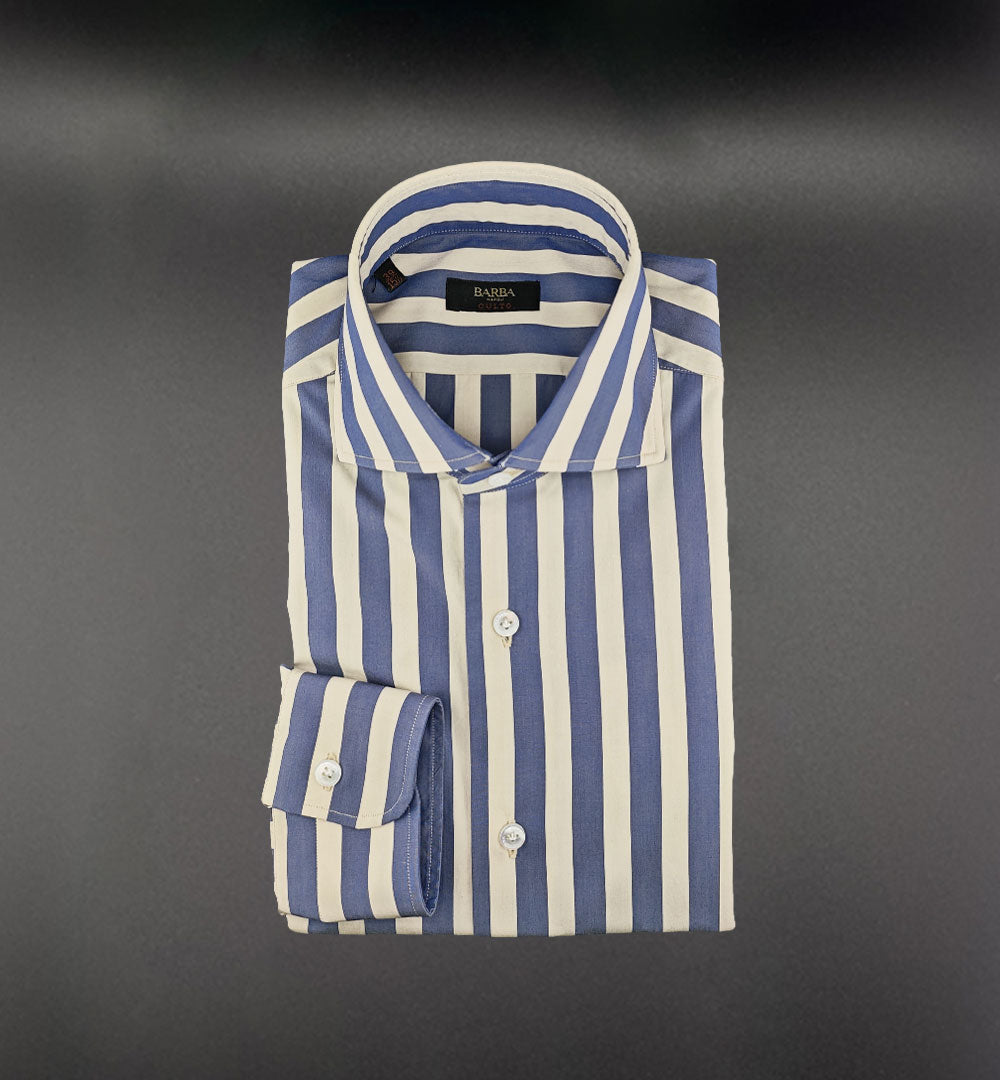 Camicia Barba uomo K1U13P01821105 blu <BR/> K1U13P01821105 1105 RIGA BARBA 