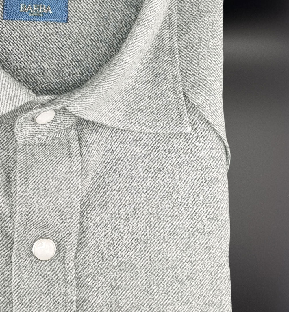 Camicia Barba uomo WSU10P2050054 grigia WSU10P2050054 0002 GRIGIA BARBA 