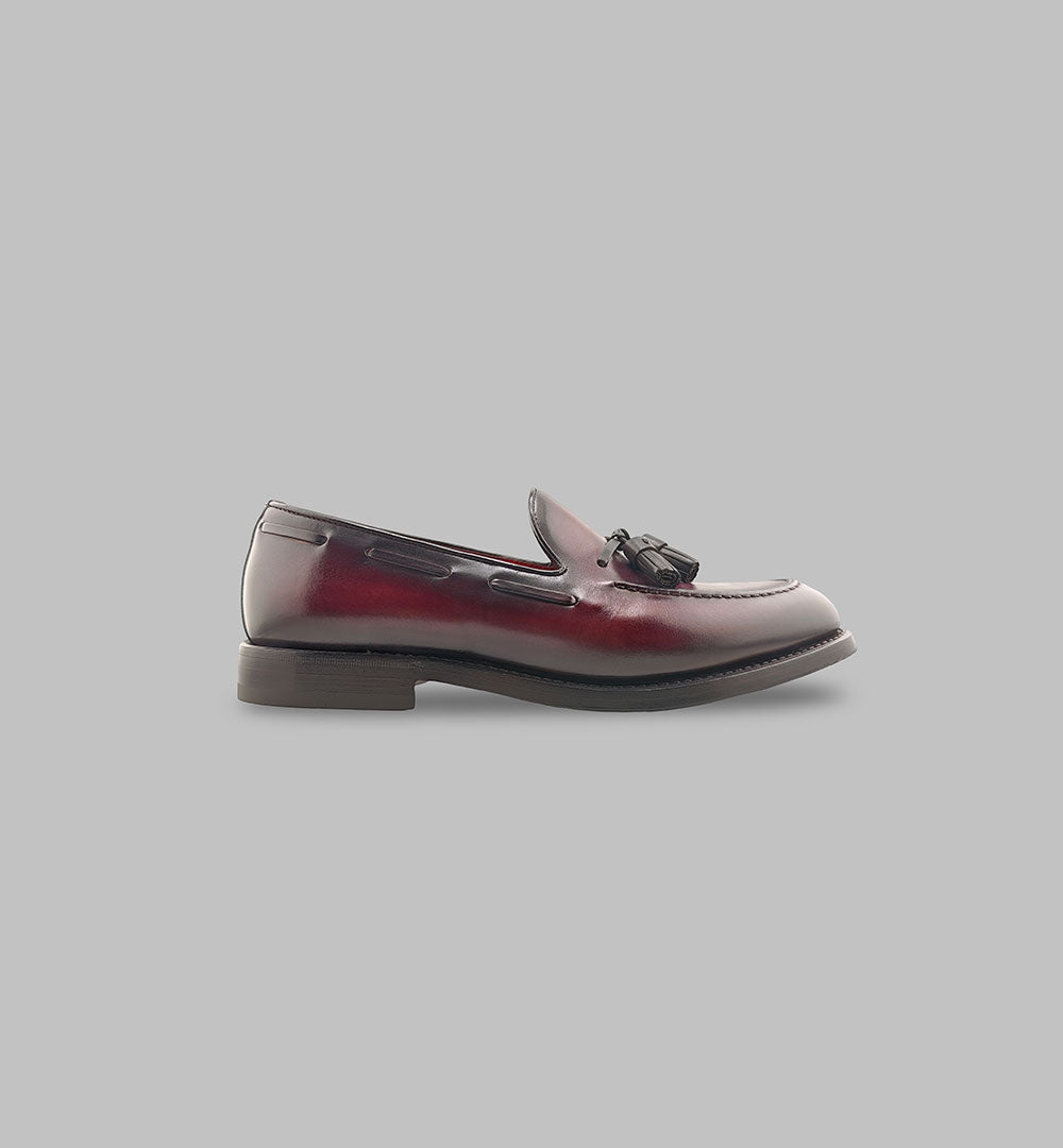 Mocassino Barrett uomo 211U047 bordeau 211U047.63 CHERRY NAP BARRETT 