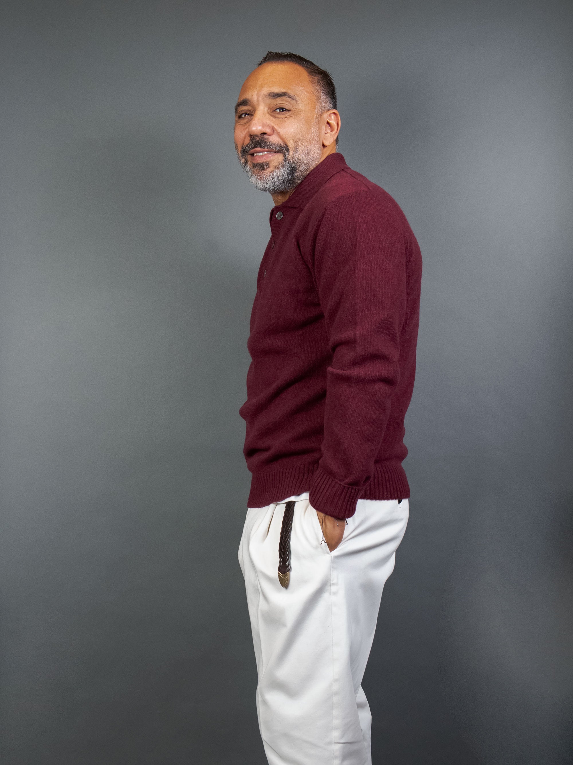 Maglione DANIELE FIESOLI uomo 3373 Bordeaux 3373 053 VINACCIA DANIELE FIESOLI 