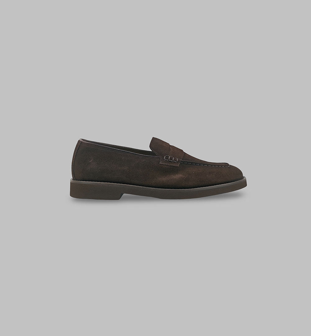 Mocassino Doucal's uomo 3361 TM23 testa di moro 3361 TM23 PENNY F.LIGHT DOUCAL'S 