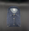 Camicia Giangi x Officine uomo Osiride pence blu