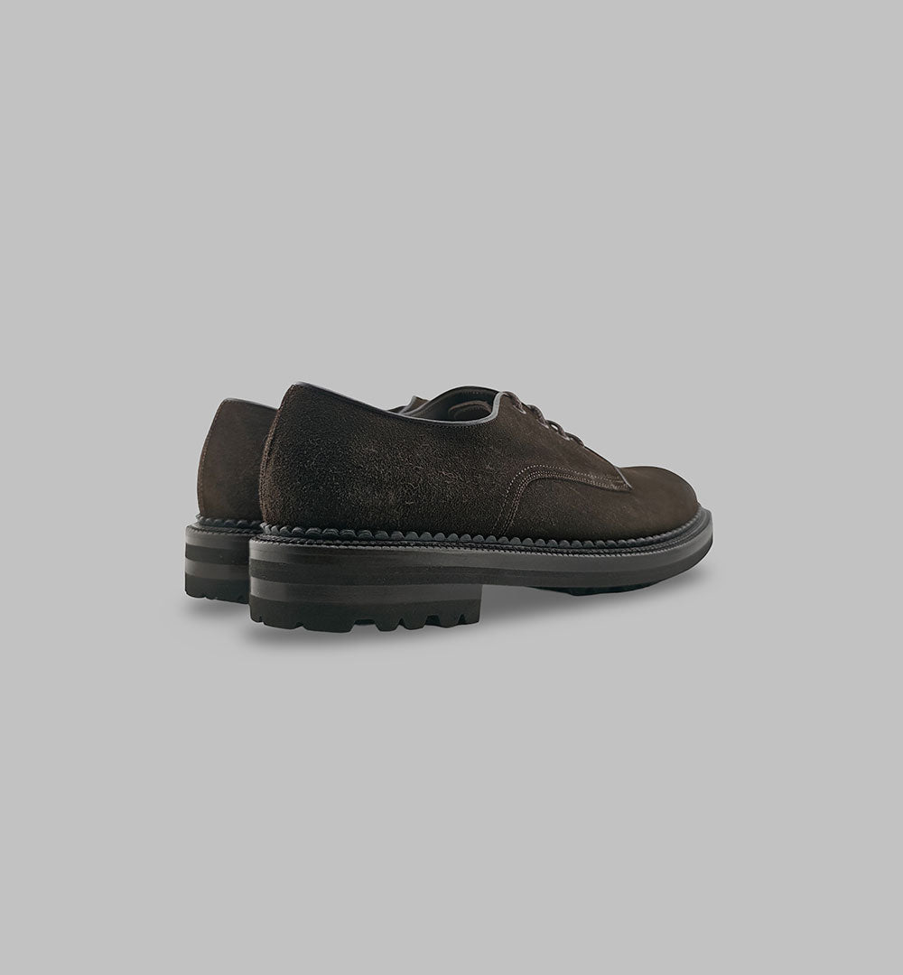 Derby Green George uomo 9019 testa di moro 9019 F. ROCCIA GREEN GEORGE 