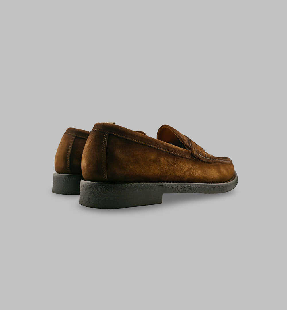 Mocassini OFFICINE CREATIVE uomo BALFRON Tabacco BALFRON CREP CASTAGNA OFFICINE CREATIVE 