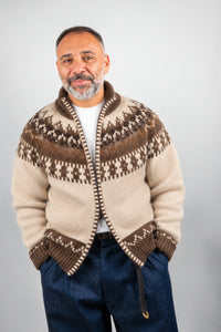 Cardigan Altea uomo Giubbino 2661133 panna
