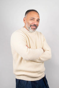 Girocollo Amaranto uomo B9AC0010 ACU panna