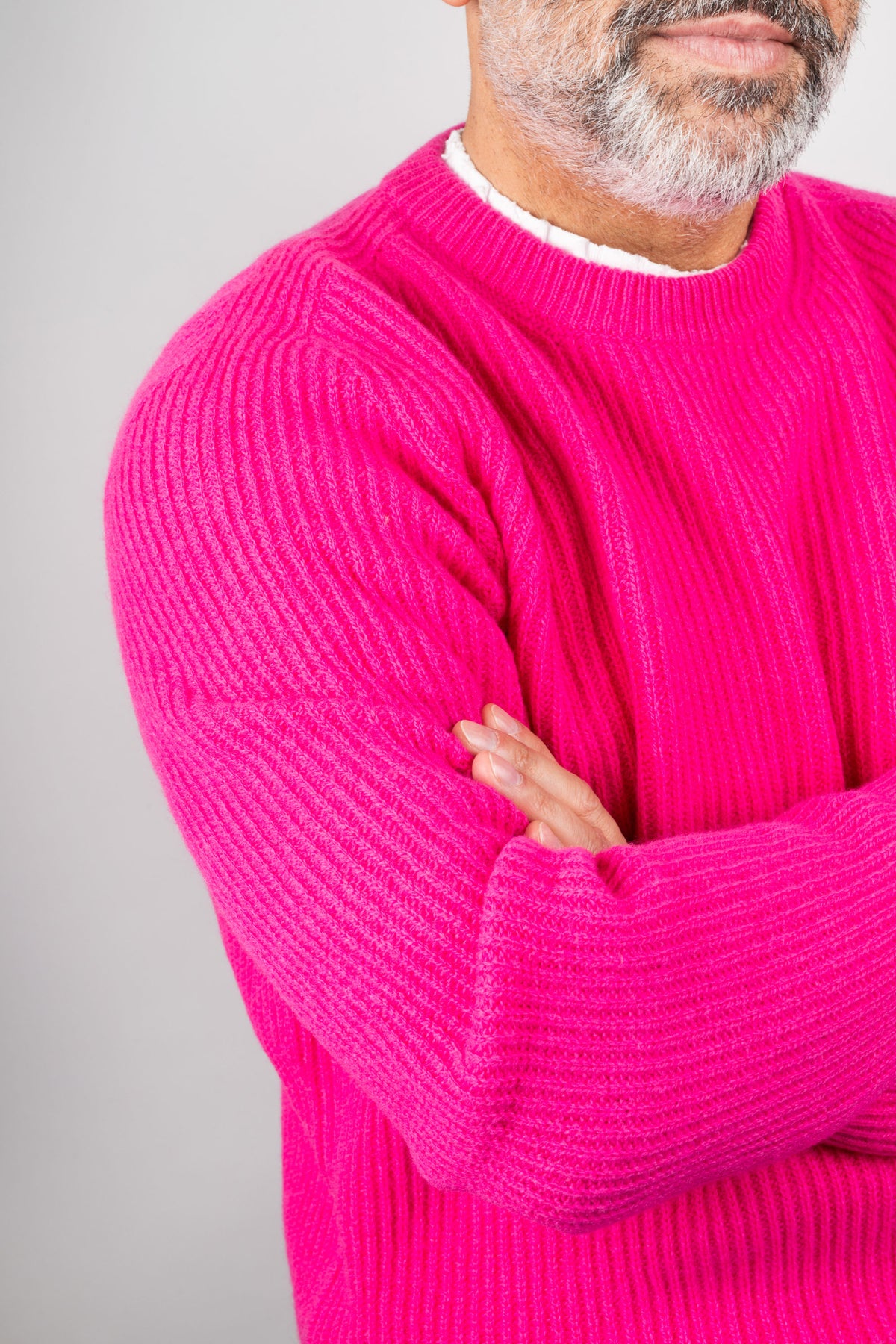 Girocollo Amaranto uomo B9AC0010 ACU Candy fucsia B9AC0010 ACU 44M CANDY AMARANTO 