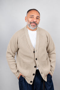 Cardigan Atomofactory uomo CARDIGAN FU13 sabbia