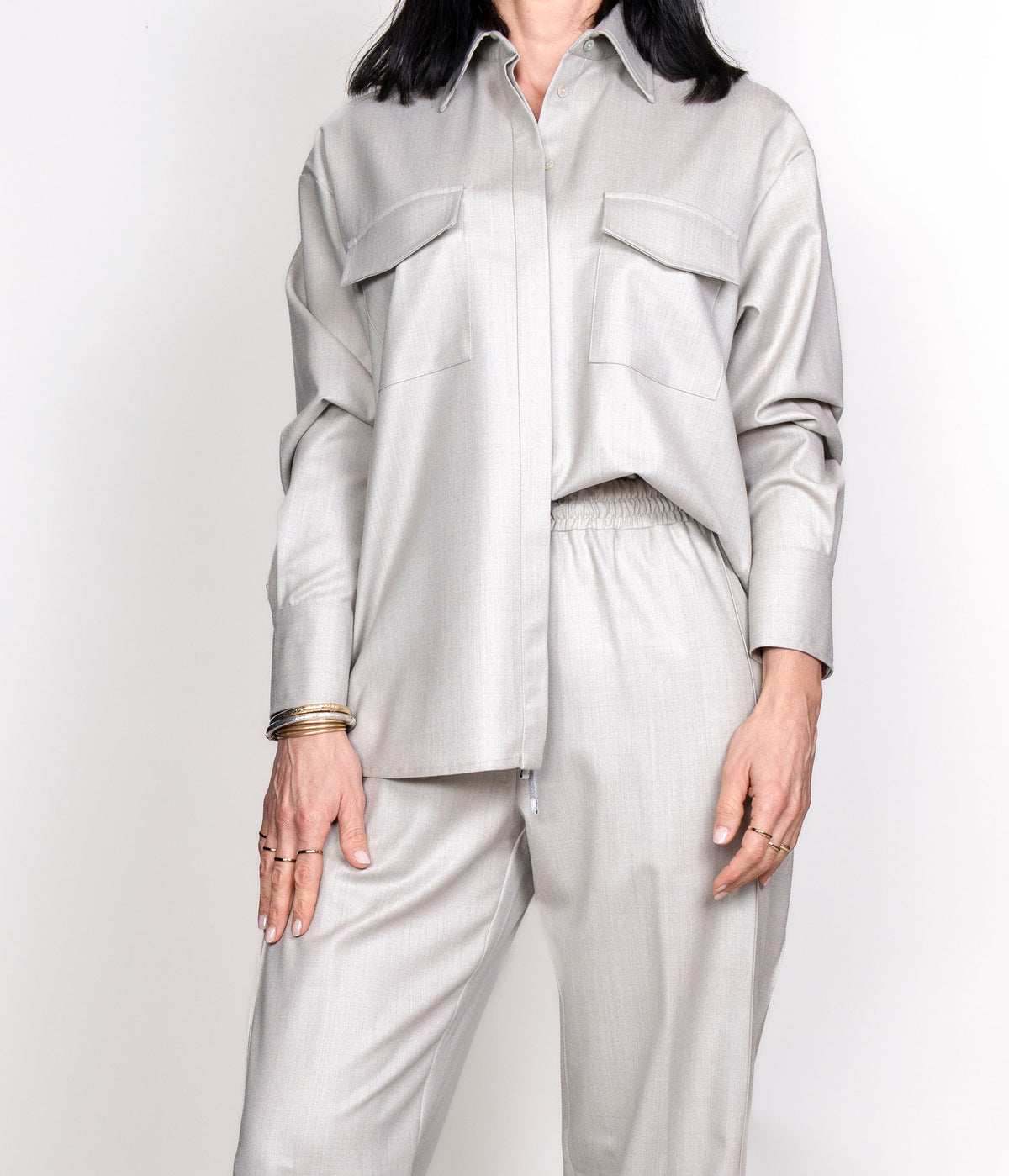Camicia Barba donna 56511 sabbia 56511 02 BARBA 