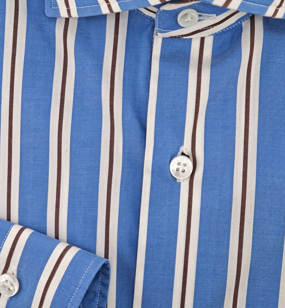 Camicia BARBA uomo K1U13P01224001 Blu K1U13P012240-01 1 MARRONE BARBA 