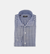 Camicia BARBA uomo K1U13P0147106 Blu