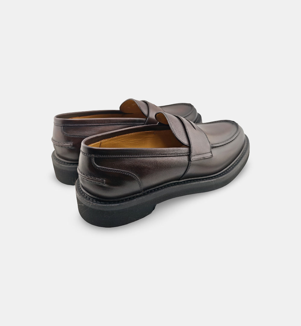 Mocassini Barrett uomo 231U034 testa di moro 231U034 073 1029 BARRETT 