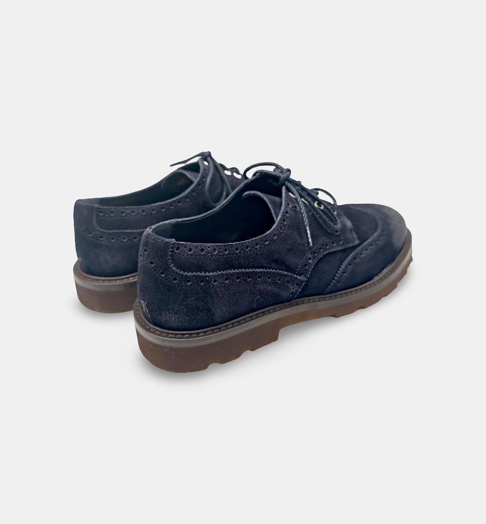 Derby Calce uomo X2439 blu X2439 BLEU 501 CALCE 