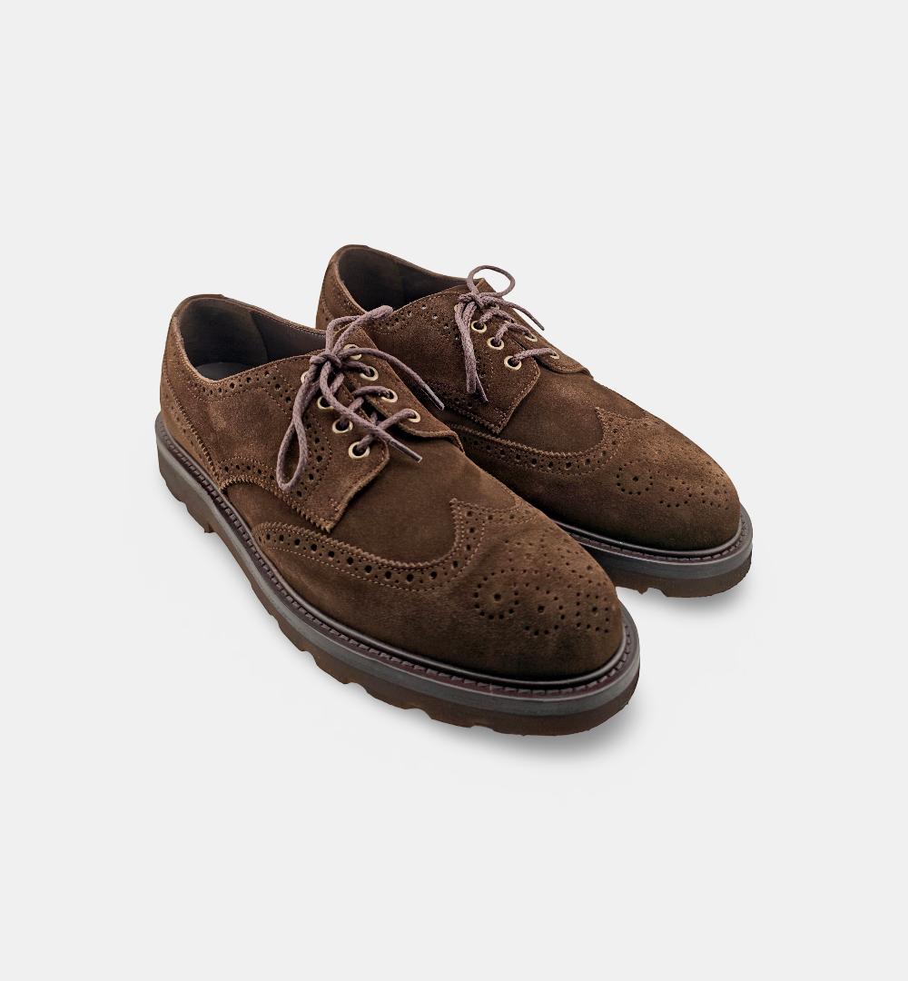 Derby CALCE uomo X2439 Testa di moro X2439 CODA CALCE 