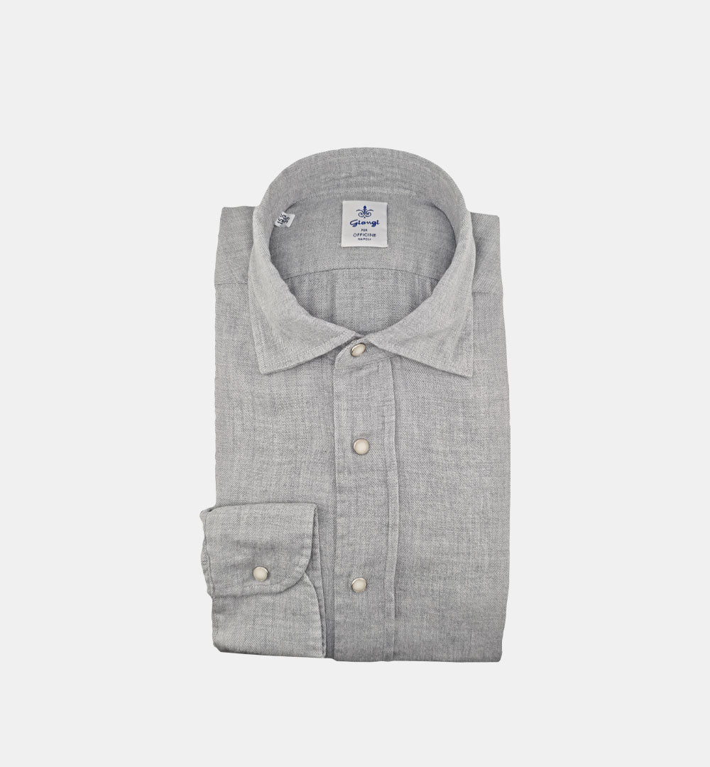 Camicia GIANGI uomo BIM CANN 3412 Grigia BIM CANN 3412 2 GRIGIO GIANGI 