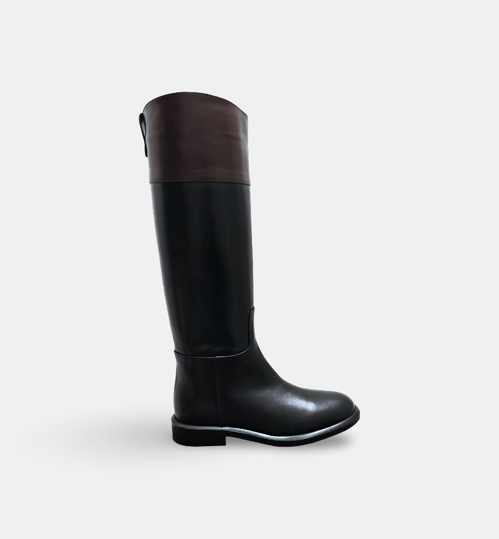 Stivali Russo donna 125 9466 nero marrone 125.9466 3 GR 