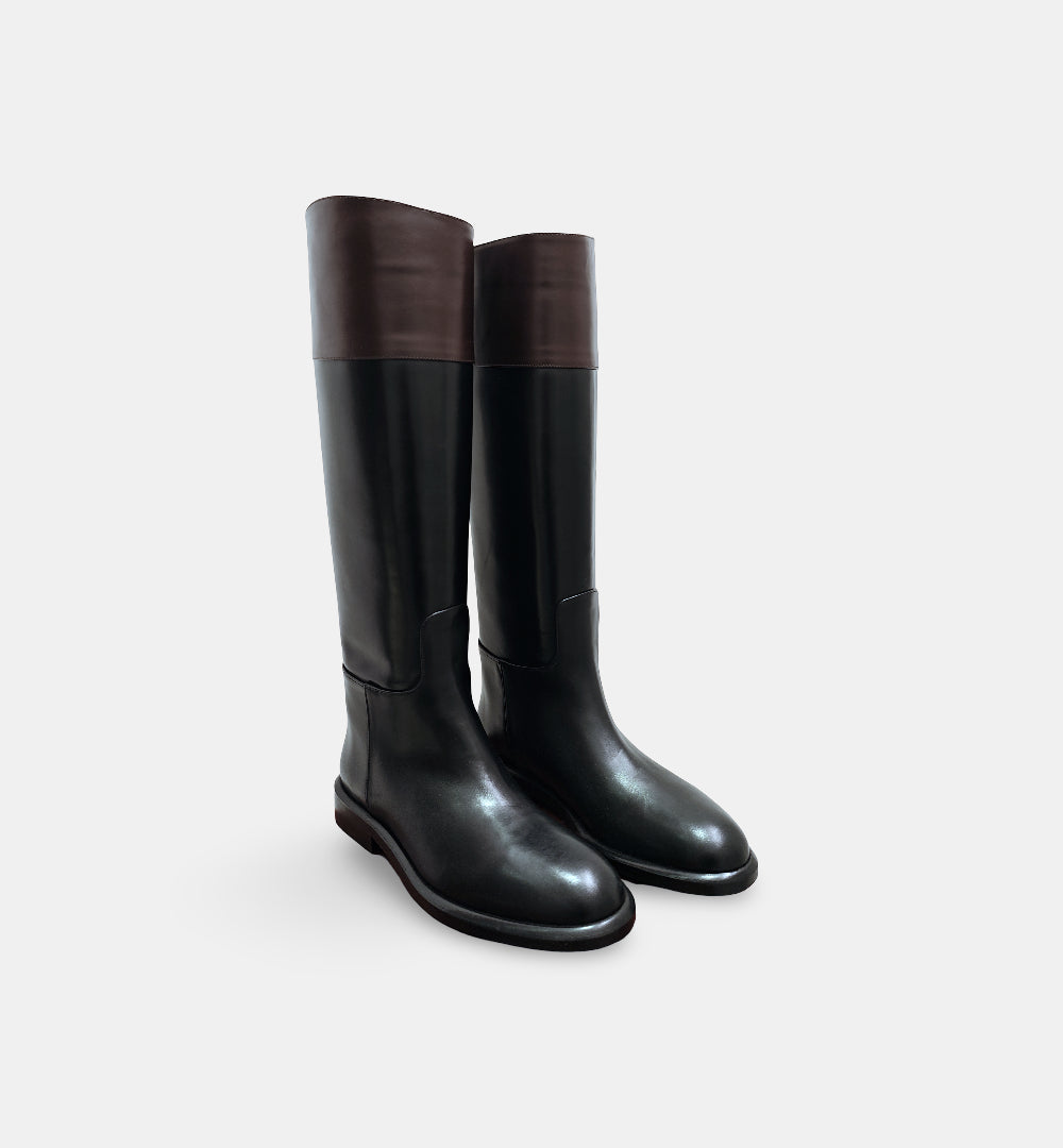 Stivali Russo donna 125 9466 nero marrone 125.9466 3 GR 
