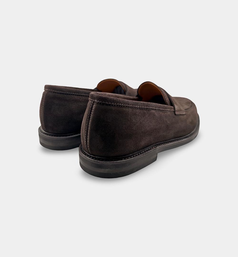 Mocassino GREEN GEORGE uomo 2111 Testa di moro<BR/> 2111 PENNY 375 GREEN GEORGE 