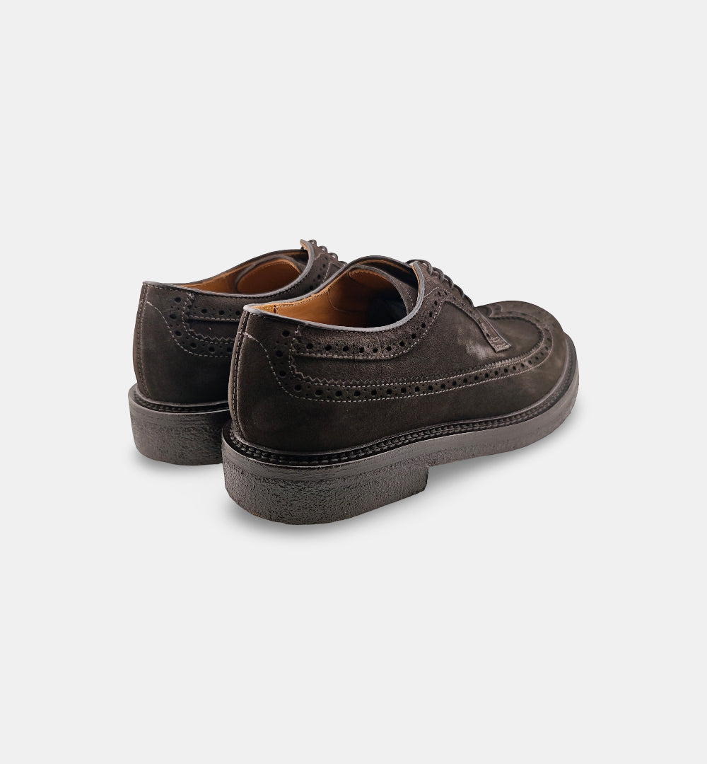 Derby GREEN GEORGE uomo 9048 testa di moro 9048 CODA 375 GREEN GEORGE 
